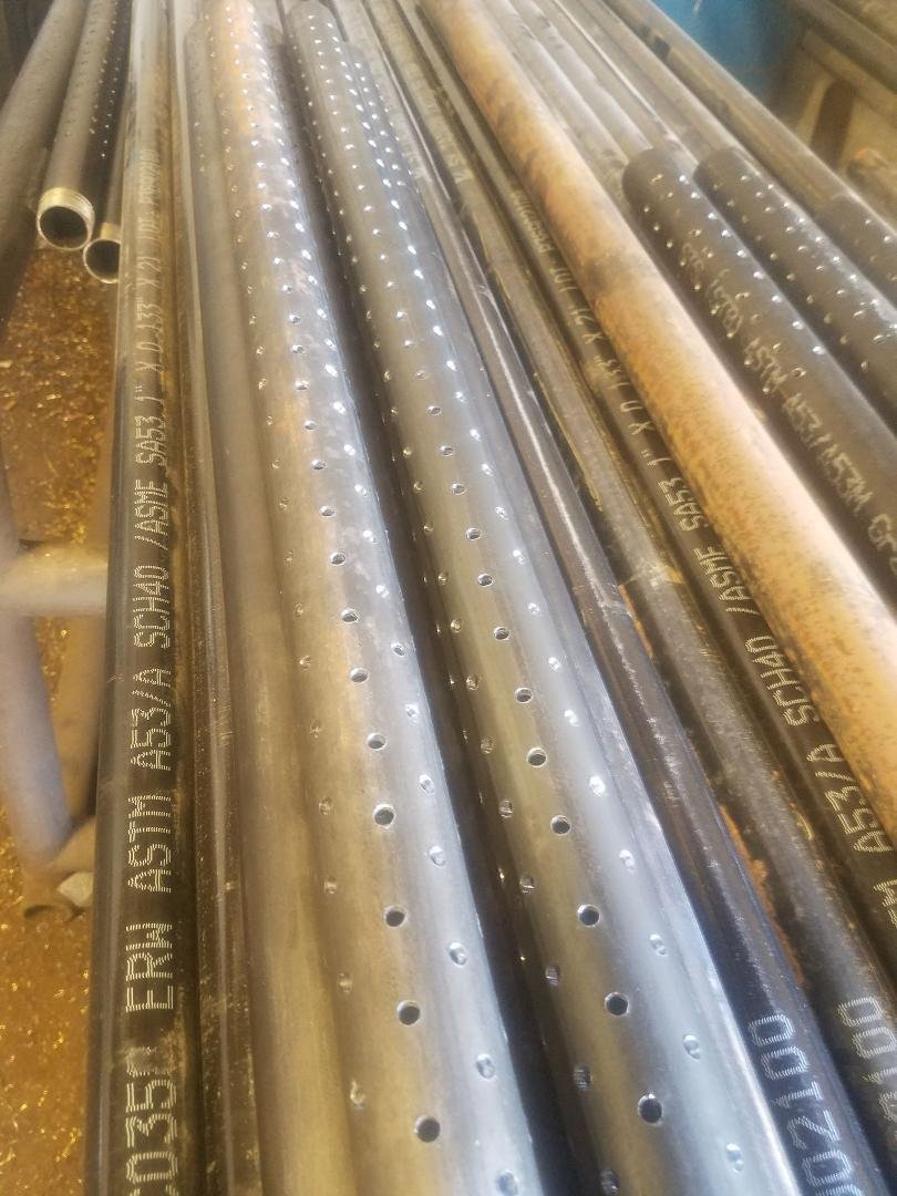 Ill drill the whole pipe all i have is time