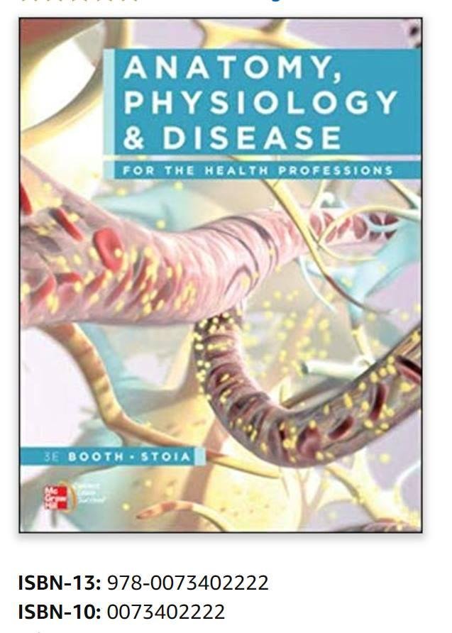 Looking to buy a copy of the book 'Anatomy, Physiology, and Disease for the Health Professions 3rd Edition' for daughter's BIOL 125 class