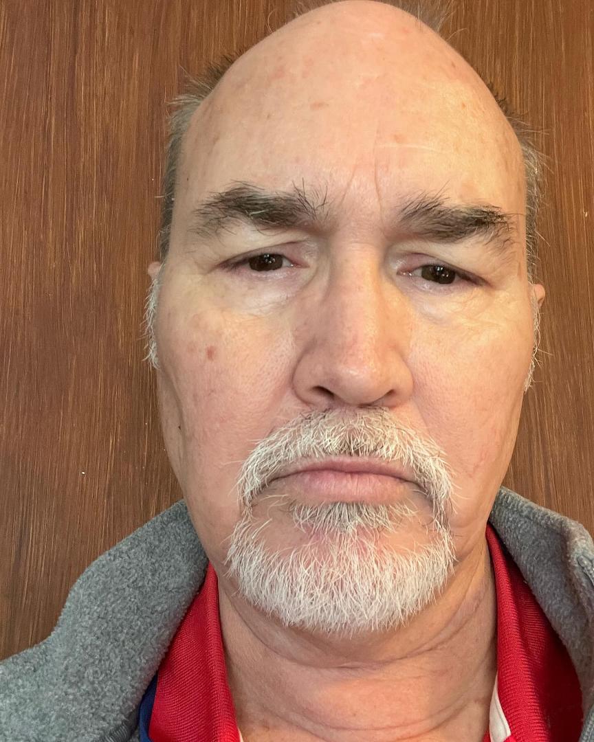 Last shave before Christmas. I shave on Thanksgiving day and only trim until Christmas Day.