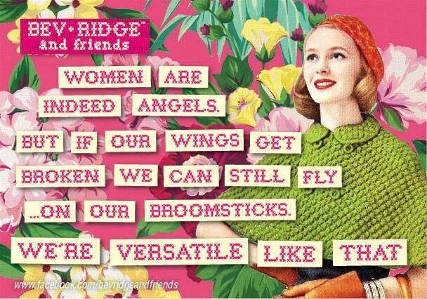My sister Amy Derks Brotschul saw this and thought of me. I suspect she has seen my turbo broomstick 👧