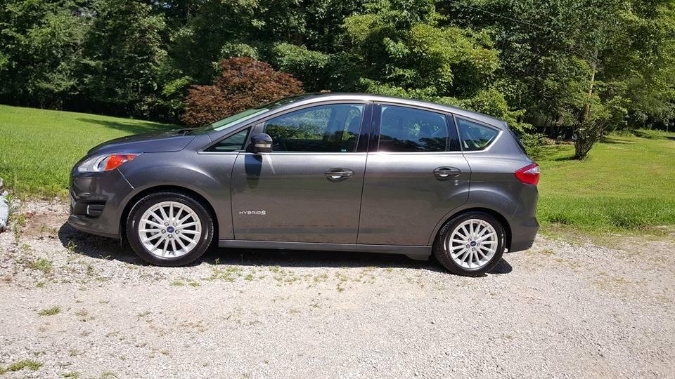Got my birthday present from my husband today.

Many thanks to Dick Dennis for his time answering my questions about his hybrid. Even though we went with a C-Max, Dick helped me decide on getting a hybrid.