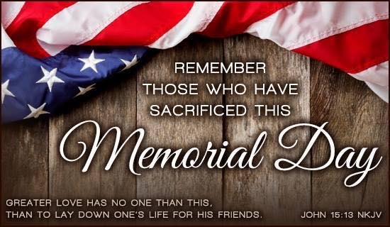 In memory of those who have served for our great nation