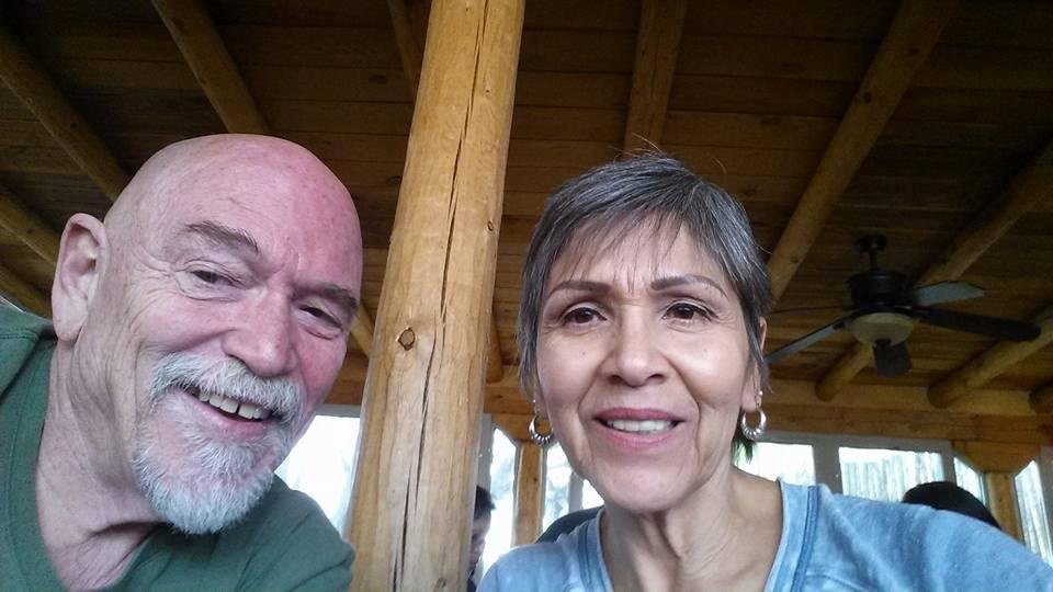 In Cuba,NM at El Bruno's. Drinking Margaritas.