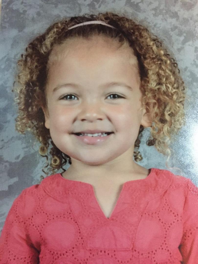 Stella's school picture. She will be four!