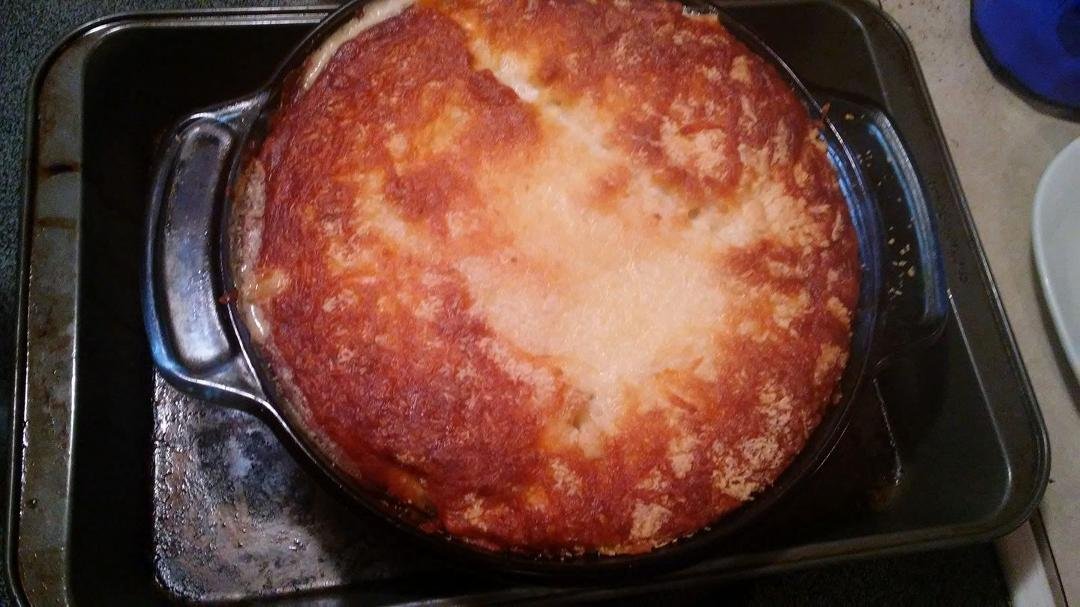 Spinach and cheese lasagna