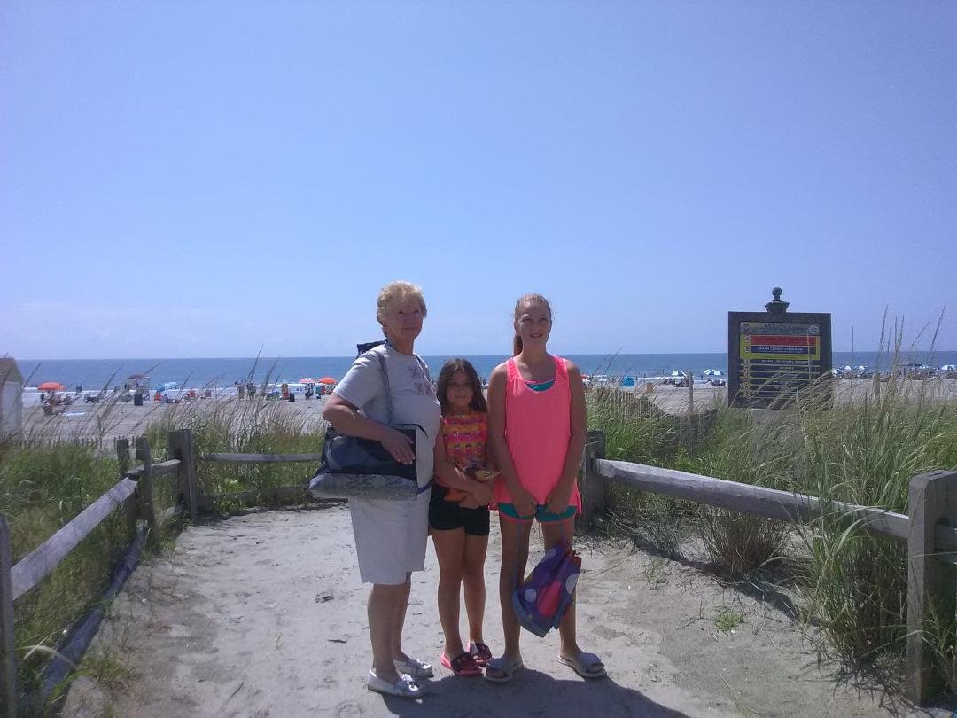 Grammom and the girls.