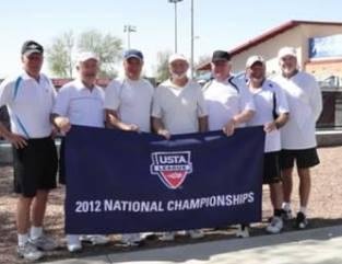 Finals of the 2012 USTA NATIONAL CHAMPIONSHIPS - We came in 4th. I am the third from the right.