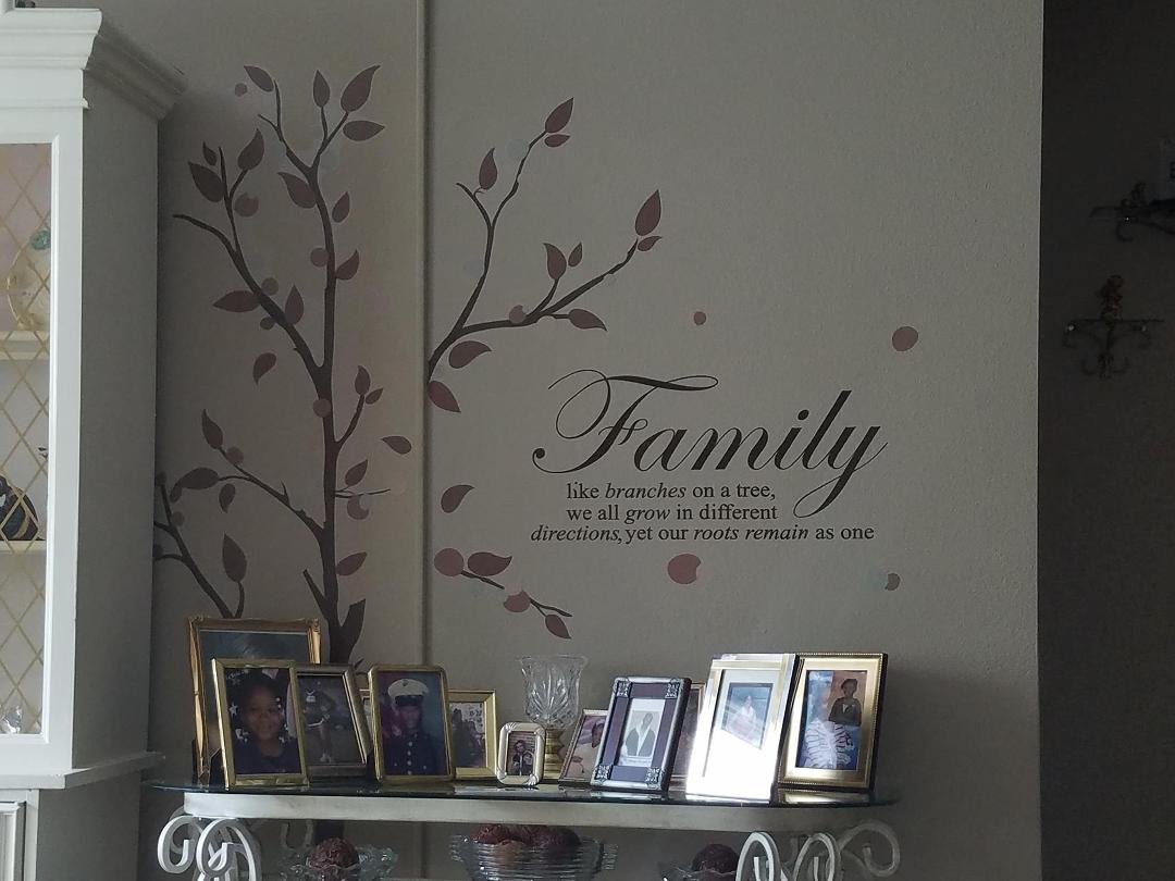 Did a little decorating in my living room, thought I would share it with my FBF and friends.
