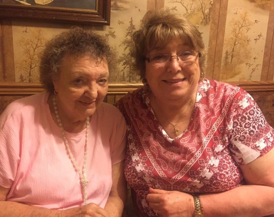 Lunch with sister Norma