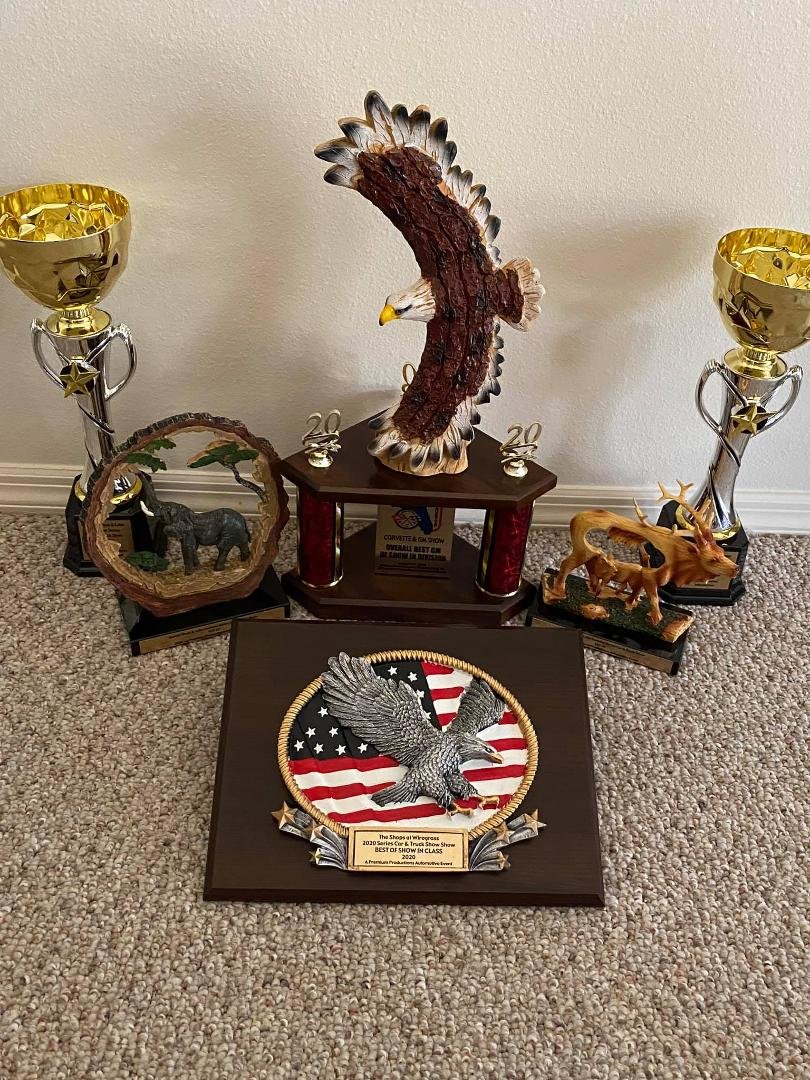 Our Latest Trophy Awarded Yesterday At Wesley Chapel Auto Show
