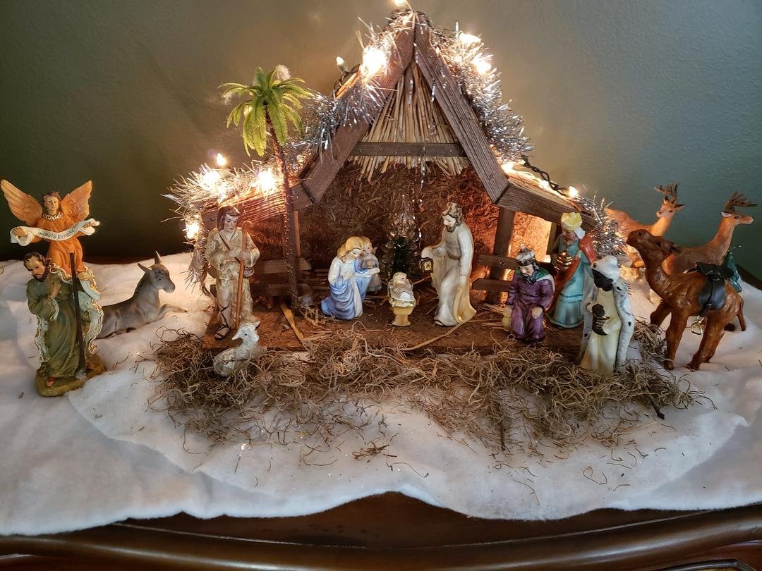 My #1 Christmas decoration, first to go up, last to be packed away.