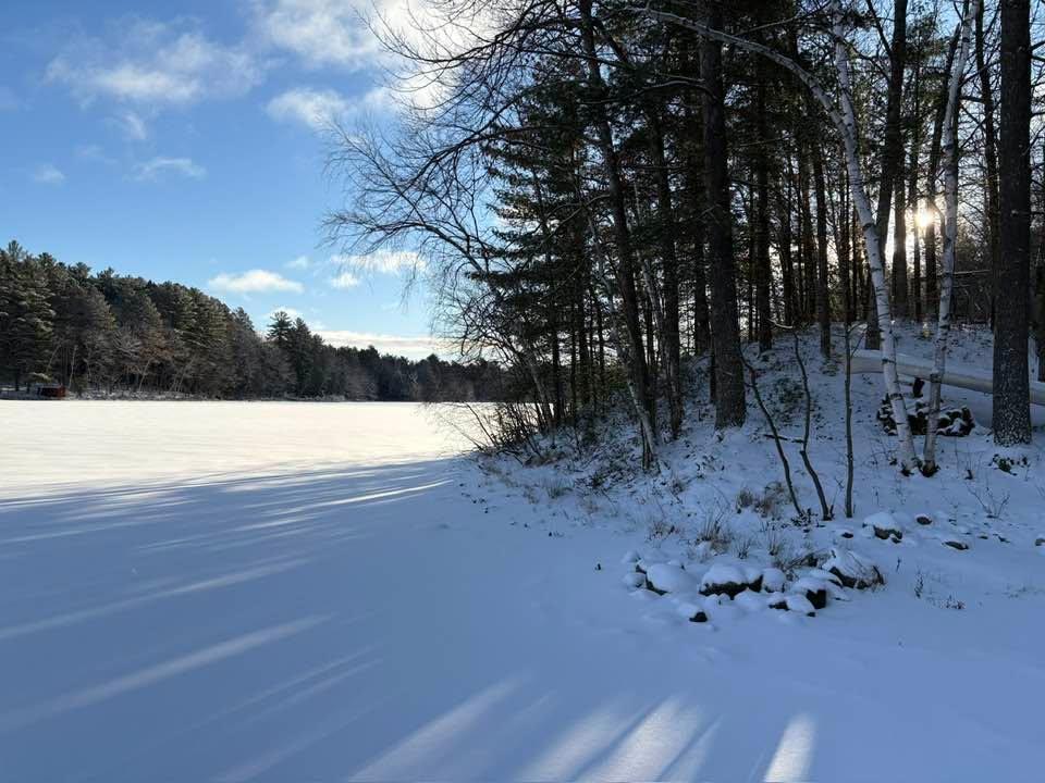 Merry Christmas from Long Lake/ Wapedaway. Beautiful winter day.