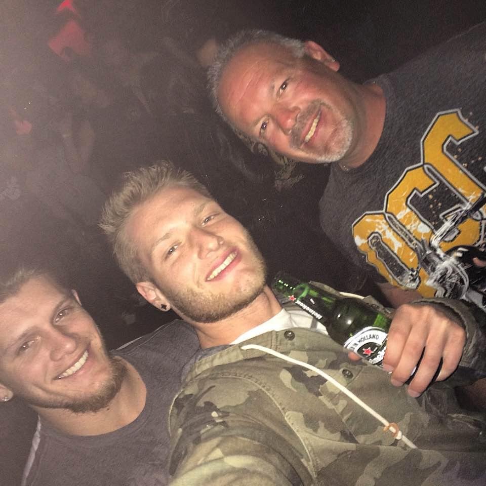 Me , Marc and Joe c at a adrenaline mob concert  at Revolutions in amityville ...great show !! Good night  Rockin out!!!
