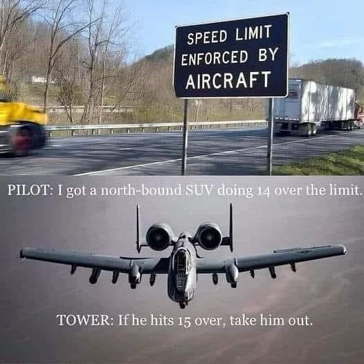 I live not too far from Robins AFB and see these planes over I-75 all the time...I thought they were doing training runs, but now I see they are after ME!!!