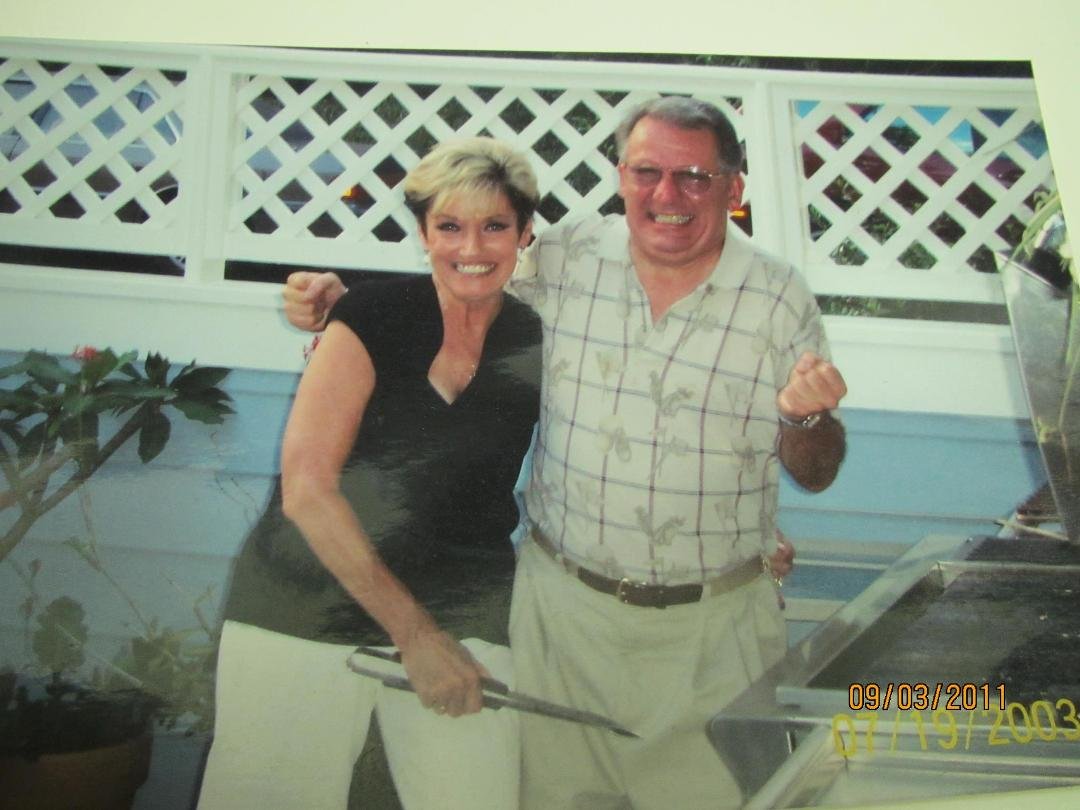 Fun times with Mom and Warren...