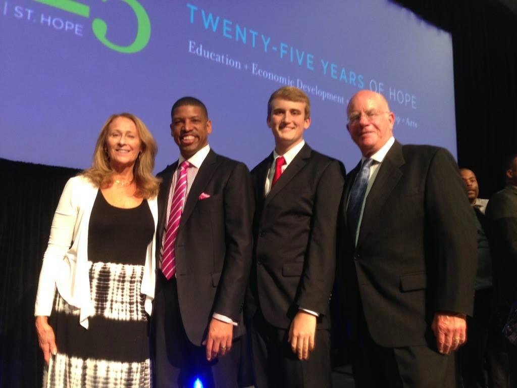 Just left Kevin Johnson's St Hope Academy dinner. Guest speaker was Michael Jordan. Great night for a greater goal.
