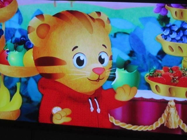 Watching Daniel Tiger!