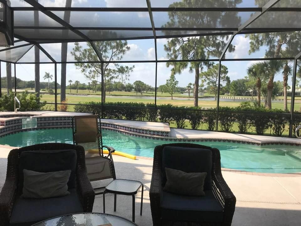 We are having a great time at our special friends home in ABA ice, Florida. Peg and Bob