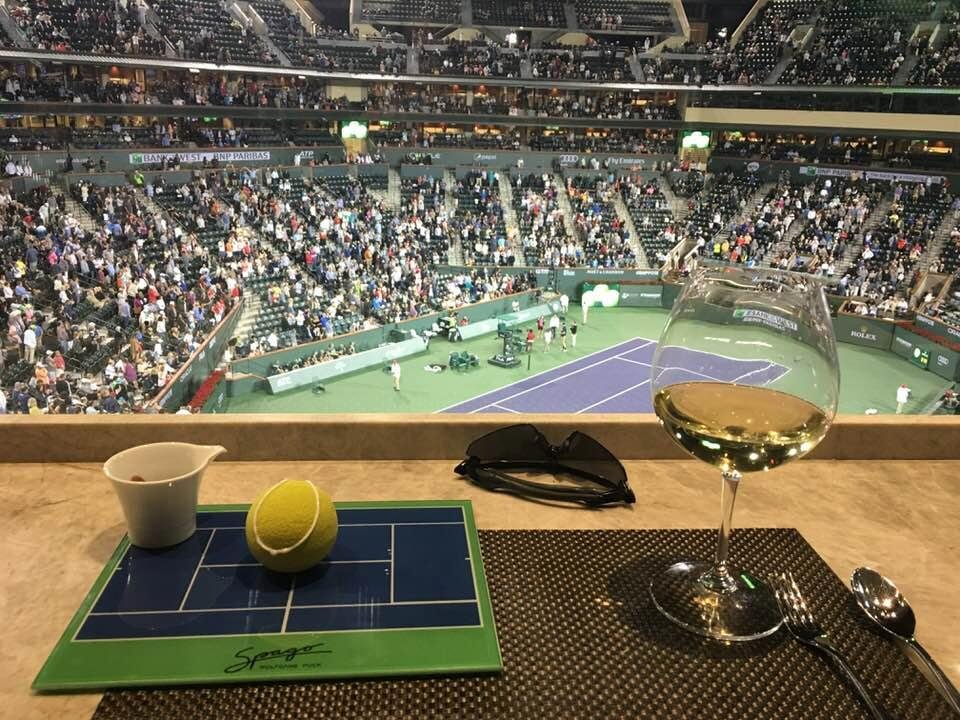I do love my tennis