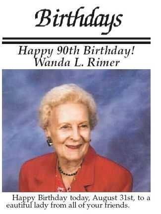 Happy birthday to my first grade teacher!