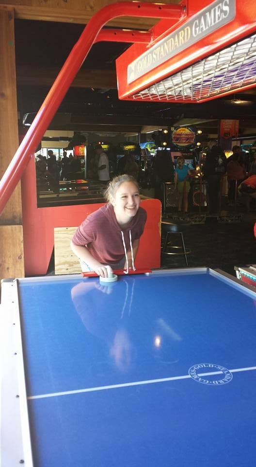 She won every game. She's a winner