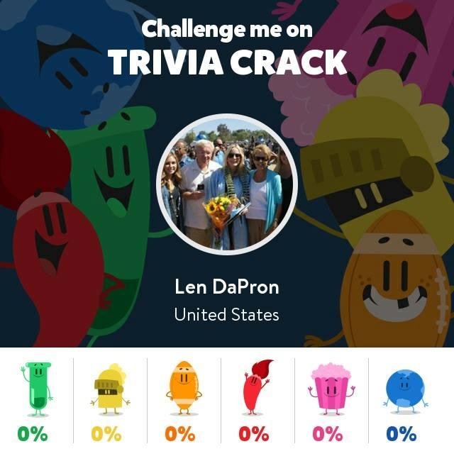 Len DaPron's album, Trivia Crack Photos