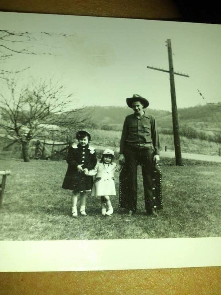 ANOTHER MEMORY OF ME AND PUNKIE WITH DAD...LOVE HER