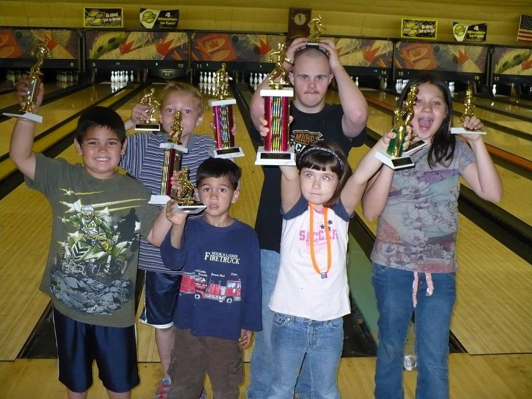 good Saturday morning...sharing an earlier pic of some bowling babies...lol...2009...wow have they grown up!!...enjoy your day...love seeing the sun...hugs and love to all