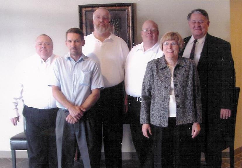 My brothers and cousins after my father's funeral.