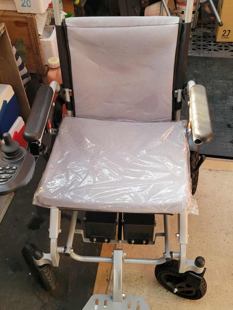 New Wheel Chair For Sale. New battery powered wheel chair. 12 km on battery. 70,000 yen or 460.00 US dollars. Contact Bobby 09023667651