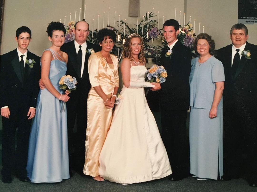 Stephanie & Wade with Matthew, Sarah, John and Carla; and us...