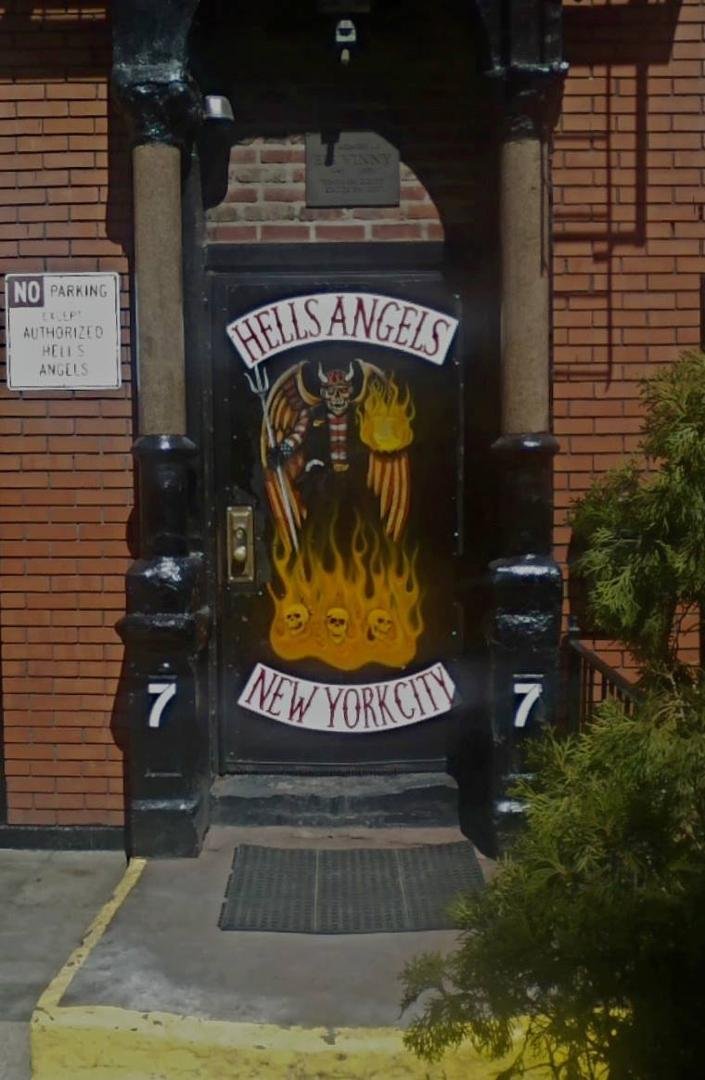 Hells Angels club house NYC