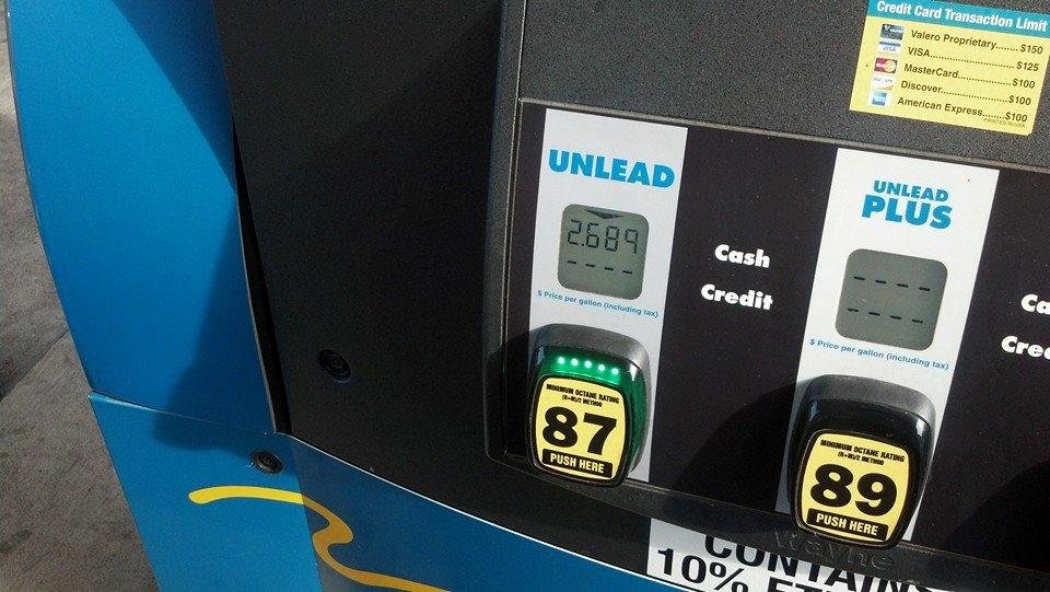 Down to 2.68 a gallon here in Manassas today. I never thought I'd think that was a good price.