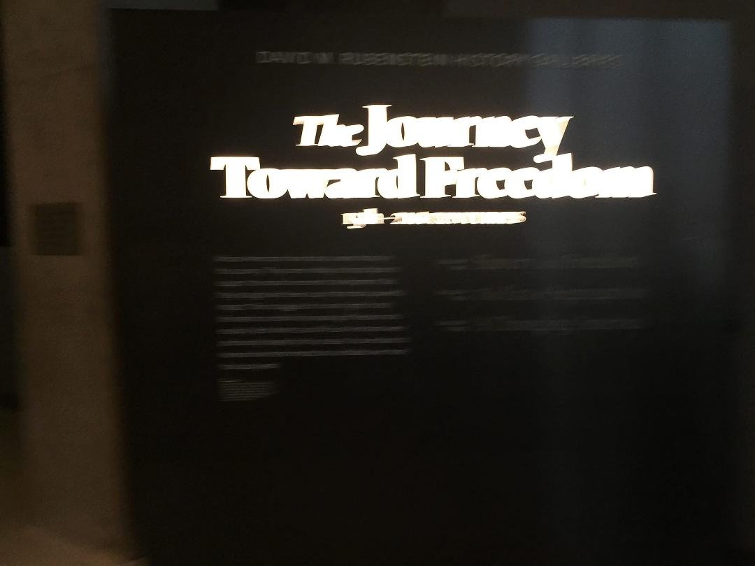 I enjoyed visiting the National Museum of African American History Culture.