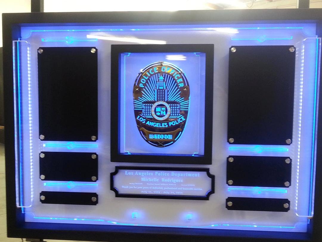 This is our new flagship product; The LAPD Shadow Box