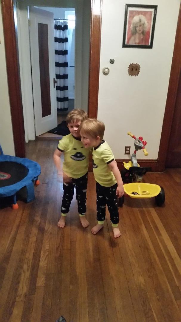 I love my boys my son Jacob and my nephew hunter thay look so cute