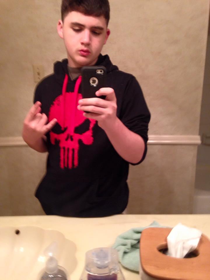 My New Punisher Jacket 😁😁 Ha
