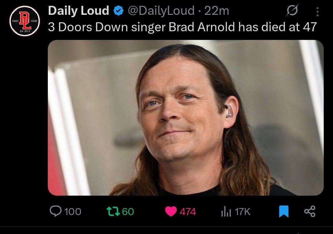 Well it's a sad day for 3 doors down