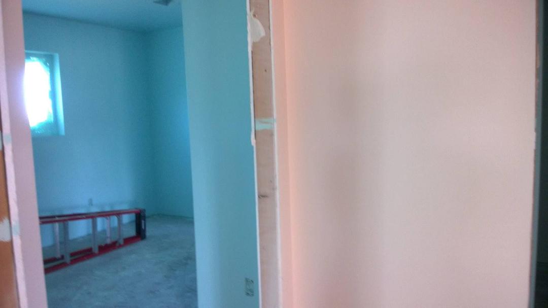 We are not quite done but we do have color!!!