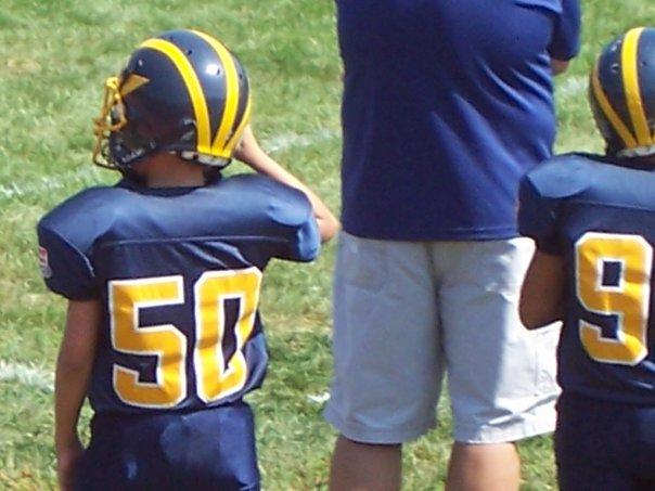 Michelle Post's album, Aaron and Football