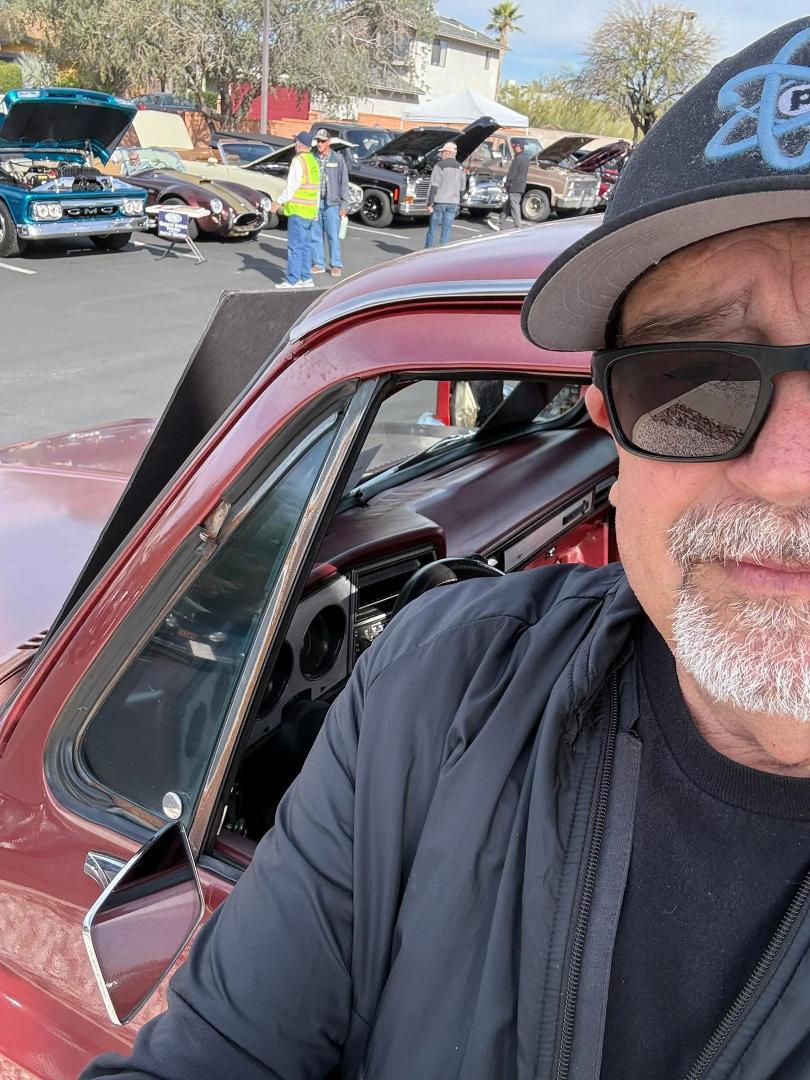 Car show at Mountain View Baptist church. 10:00-2:00 today Saturday. Stop by and say hey.