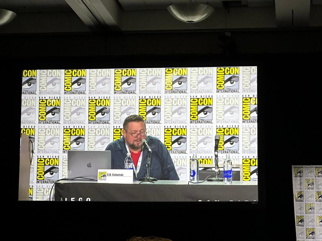Marvel Fanfare Panel.  I did not know Tom Brevoot started out as a DC fan. It was all a FF themed Panel.  Saw behind the scenes visit film where the comic book pros visited the set.  I’m sure they’ll post it on the Marvel Y