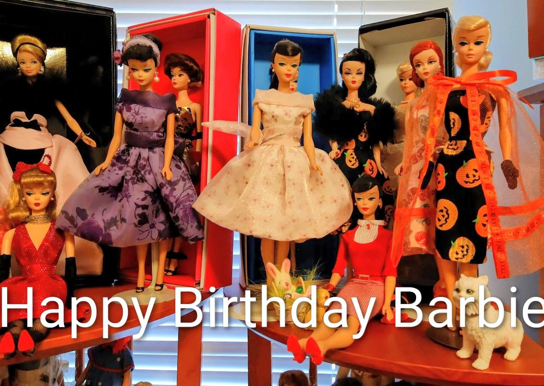 Happy 67th Birthday Barbie!!💕 March 9, 1959