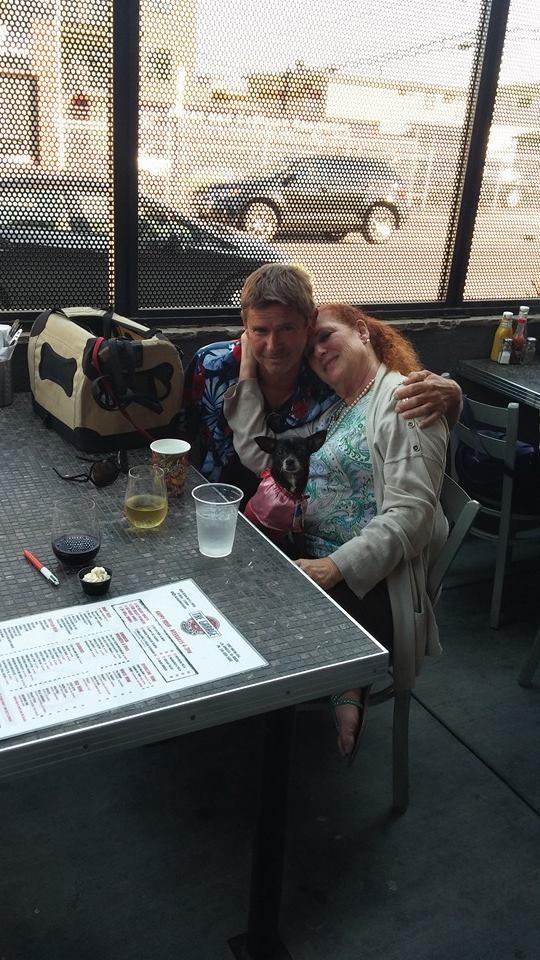 Me,Pip and my dear fried Eric from Lyon France