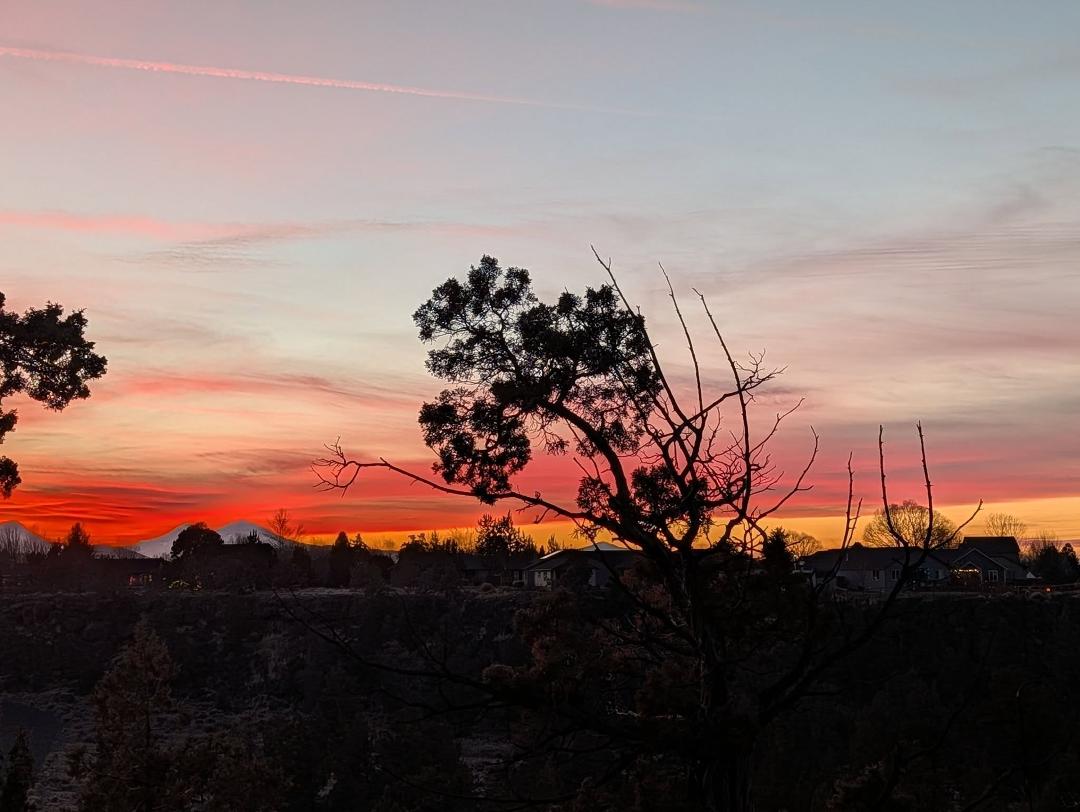 Beautiful sunset tonight!
