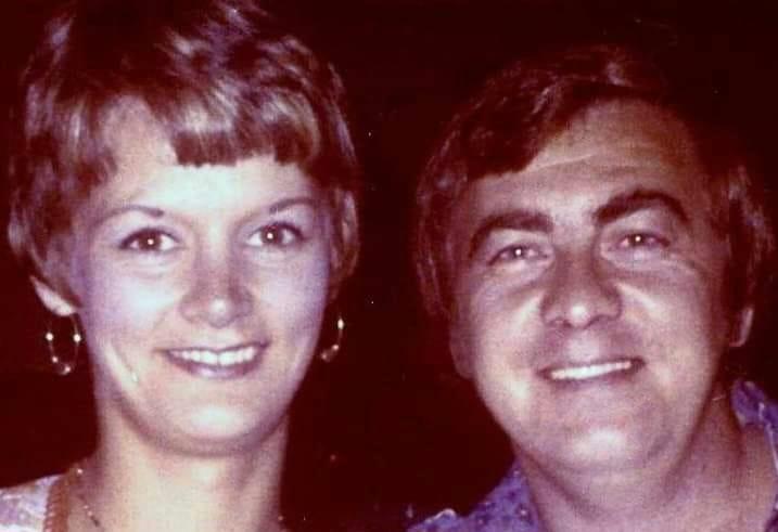 Happy Anniversary to Don..45 years married..OMG  This was about 52 years ago.
