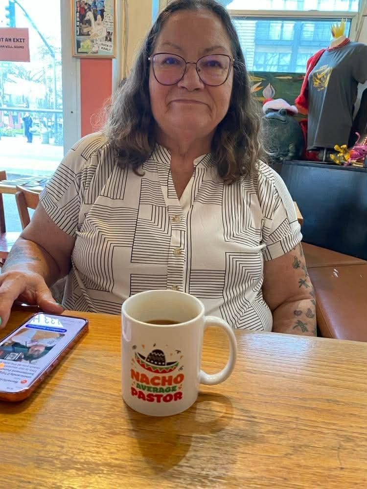 Mother Sherwood seems to be ok. They released her the other day and here she's at a restaurant with Uncle Greg. Has a follow up Dr appointment on Fri to make sure that she's out of the woods. Thanks for all your prayers n w