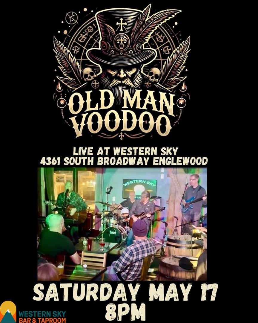 Looking forward to joining Eric Downing, Jaye Roberts, Ralf Girnus, and Jay LaPointe of Old Man Voodoo this Saturday!
OLD MAN Voodoo