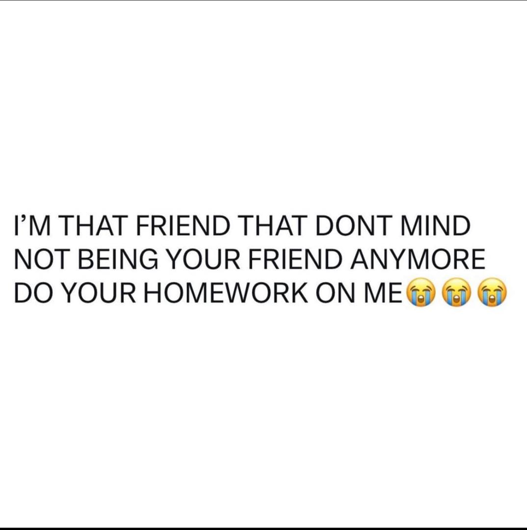 😆😆😆😆 I be tryna tell mfs.
