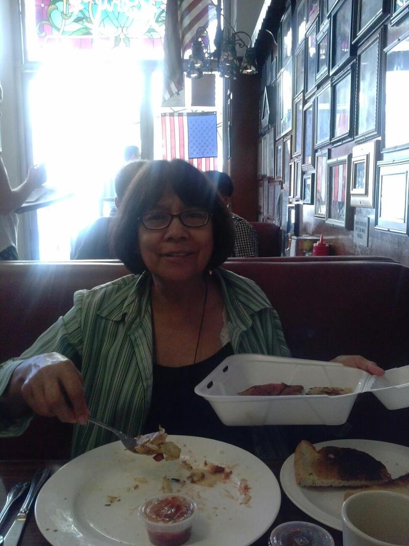 Nick's on Pico.  My best friend Terry Gomez for over forty years. I am her seventh sister.